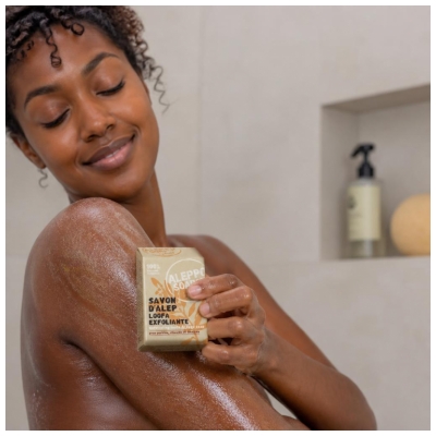 Tadé Savon d'Alep Loofa Exfoliante 150 Grammes