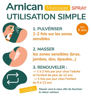 Arnican Huile de Massage Spray 100 ML