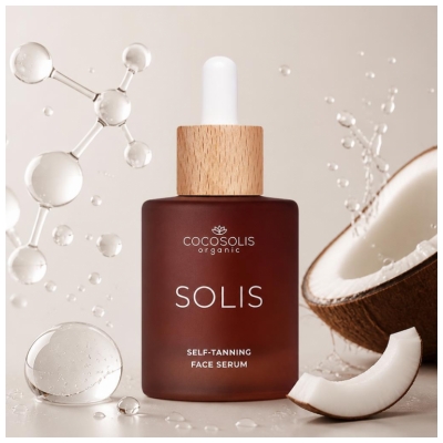Cocosolis Self-Tanning Sérum Visage Auto Bronzant 50 ML