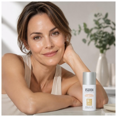 Isdin Fotoprotector Fusion Water Magic Repair Color Écran Solaire Teinté SPF 50 de 50 ML