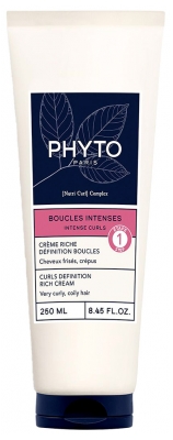 Phyto Crème Riche Définition de Boucles Intenses 250 ML