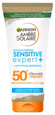Garnier Ambre Solaire Sensitive Expert+ Lait Solaire Hypoallergénique SPF50+ 50 ml