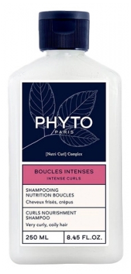 Phyto Shampoing Nutrition pour Boucles Intenses 250 ML