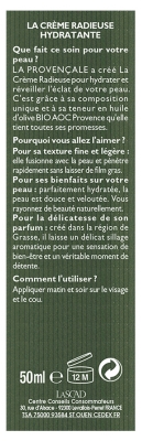 La Provençale Bio La Crème Radieuse Hydratante 48H Biologique 50 ML