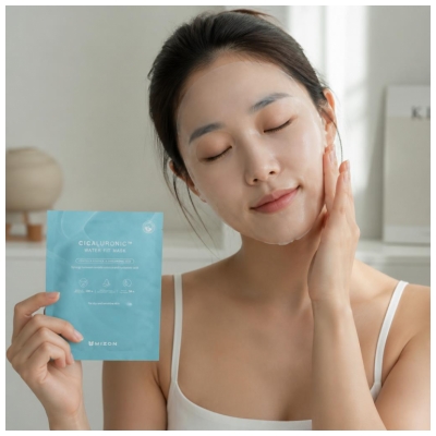 Mizon Cicaluronic Water Fit Mask Hydrate et Apaise 24 g 