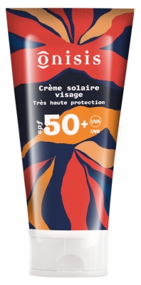 Onisis Crème Solaire Visage SPF 50+ 50 ml