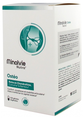 Minolvie Nutra Ostéo 120 Gélules Végétales