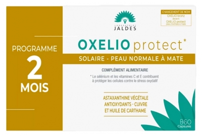 Jaldes Oxelio Protect Peau Normale à Mate - Boite 60 Gélules