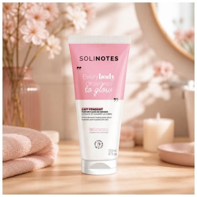Solinotes Fleur de Cerisier Lait Corps Fondant 200 ML