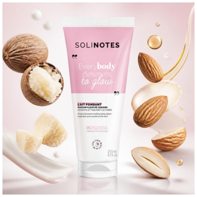 Solinotes Fleur de Cerisier Lait Corps Fondant 200 ML