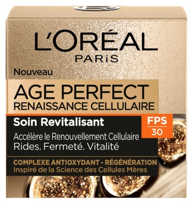 L'Oréal Paris Age Perfect Renaissance Cellulaire Soin Revitalisant SPF30 Peaux Matures 50 ml