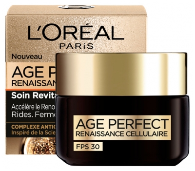 L'Oréal Paris Age Perfect Renaissance Cellulaire Soin Revitalisant SPF30 Peaux Matures 50 ml