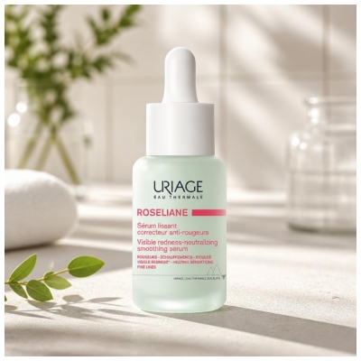 Uriage Roséliane Sérum Lissant Correcteur Anti Rougeur 30 ML