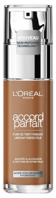 L'Oréal Paris Accord Parfait Fond de Teint Fluide 30 ml - Teinte : 9.R/9.C Foncé Froid