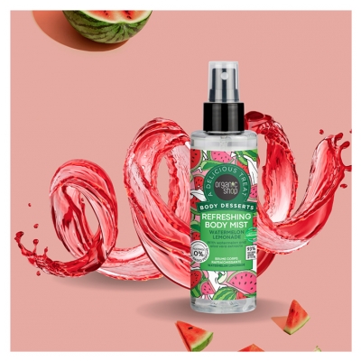 Organic Shop Body Desserts Brume Corps Rafraîchissante à la Pastèque 200 ML