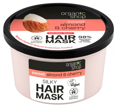 Organic Shop Masque Capillaire Couleur Amande & Cerise