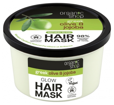 Organic Shop Masque Capillaire Brillance Olive & Jojoba