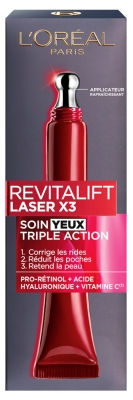 L'Oréal Paris Revitalift Laser Triple Action Soin Yeux 15 ml