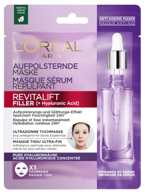 L'Oréal Paris Revitalift Filler [+ Hyaluronic Acid] Masque Sérum Repulpant 28 g