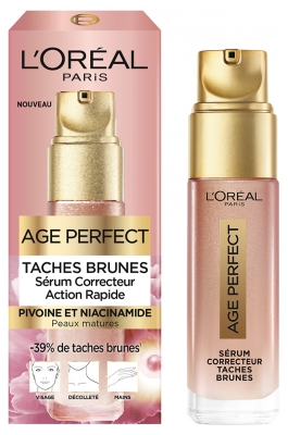 L'Oréal Paris Age Perfect Taches Brunes Sérum Correcteur Action Rapide Peaux Matures 30 ml