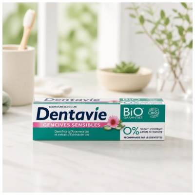 Dentavie Dentifrice Gencives Sensibles Biologique 75 ML