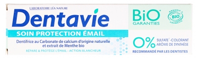 Dentavie Dentifrice Soin Protection Émail Biologique 75 ML