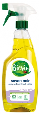 Biovie Spray Nettoyant Multi Usages Savon Noir 750 ML
