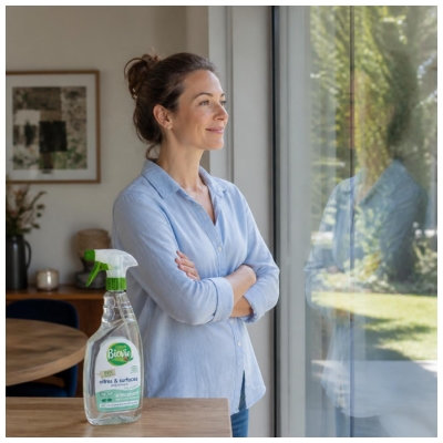 Biovie Spray Nettoyant Vitres et Surfaces 750 ML