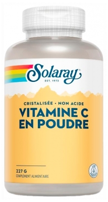 Solaray Vitamine c en Poudre Non Acide - 227 g