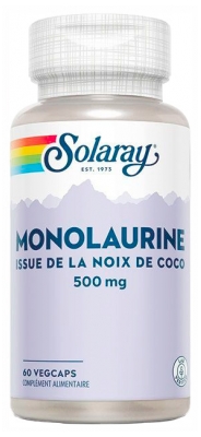 Solaray Monolaurine 500 mg 60 Vegcaps