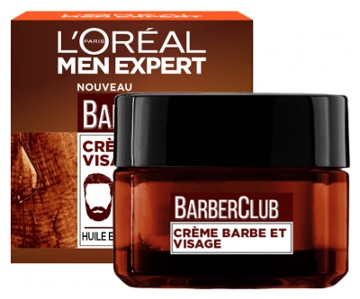 L'Oréal Paris Men Expert Barber Club Crème Visage & Barbe 50 ml