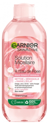 Garnier SkinActive Micellaire Biphase Nettoie et Ravive L'Éclat 400 ml