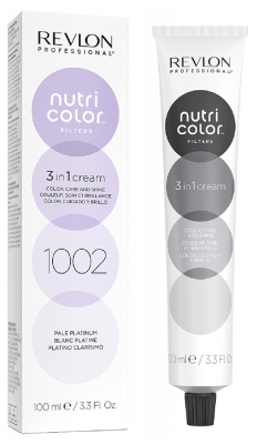 Revlon Professional Nutri Color Filters Crème Soin 3en1 Repigmentant Nutritif 100 ml - Coloration : 1002 Blanc Platine
