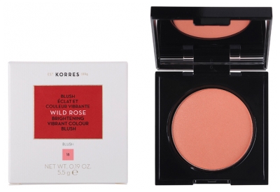 Korres Wild Rose Vibrant Colour Blush 5,5 g - Teinte : 18 : Peach