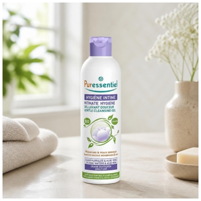 Puressentiel Hygiène Intime Gel Lavant Douceur Usage Quotidien Bio 200 ml