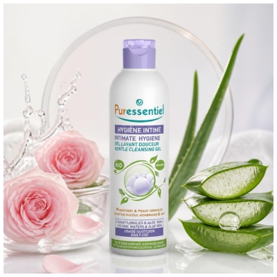 Puressentiel Hygiène Intime Gel Lavant Douceur Usage Quotidien Bio 200 ml