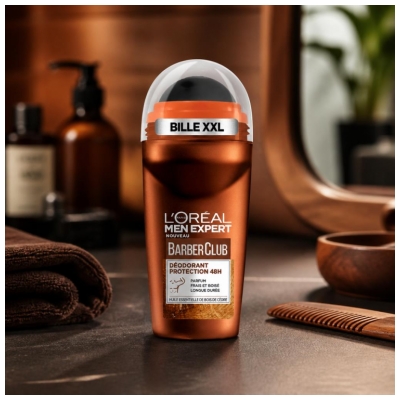 L'Oréal Paris Men Expert Barber Club Déodorant Protection 48H Bille XXL 50 ml