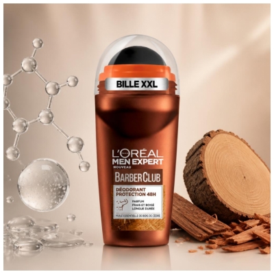 L'Oréal Paris Men Expert Barber Club Déodorant Protection 48H Bille XXL 50 ml