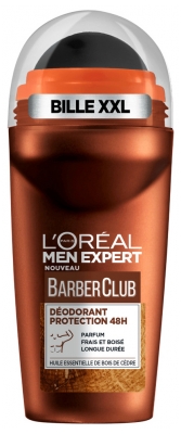 L'Oréal Paris Men Expert Barber Club Déodorant Protection 48H Bille XXL 50 ml