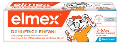 Elmex Enfants Dentifrice 3-6 Ans 50 ml
