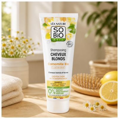 Léa Nature SO BIO étic Shampoing Cheveux Blonds Biologique 250 ML
