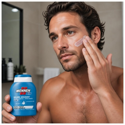 Mennen Baume Apaisant 2en1 Soin Visage + Après-Rasage 100 ml