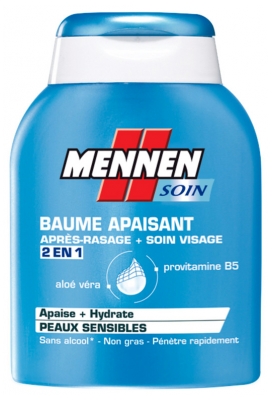 Mennen Baume Apaisant 2en1 Soin Visage + Après-Rasage 100 ml