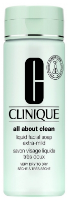 Clinique All About Clean Savon Visage Liquide Très Doux 200 ml
