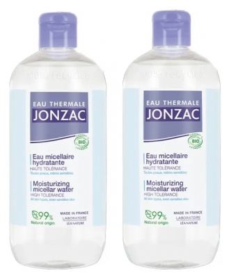 Eau Thermale Jonzac Eau Micellaire Hydratante Haute Tolérance Bio 500 ml 2 x 500 ml