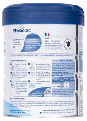 Physiolac 2Eme Âge 800 g