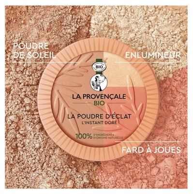 La Provençale Bio L'Instant Doré La Poudre d'Éclat Bio 8 Grammes