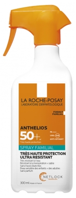 La Roche-Posay Anthelios Spray Familial Très Haute Protection Ultra Résistant Spf50+ 300 ml