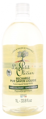 Le Petit Olivier Pur Savon Liquide Hypoallergénique Recharge 1 l