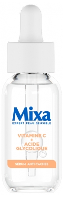 Mixa Sérum Concentré Anti Taches Vitamine C et Acide Glycolique 30 ML